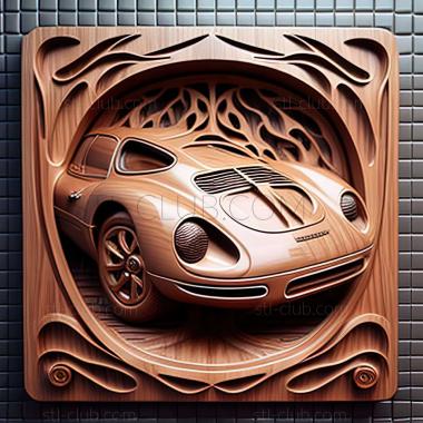 3D мадэль Porsche 904 (STL)